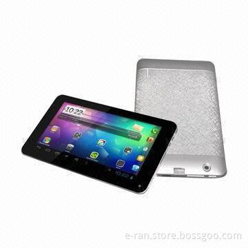 7" New Quad-core Tablet PCs with Dual-camera, Android 4.1.1, Supports External USB Dongle and Flash